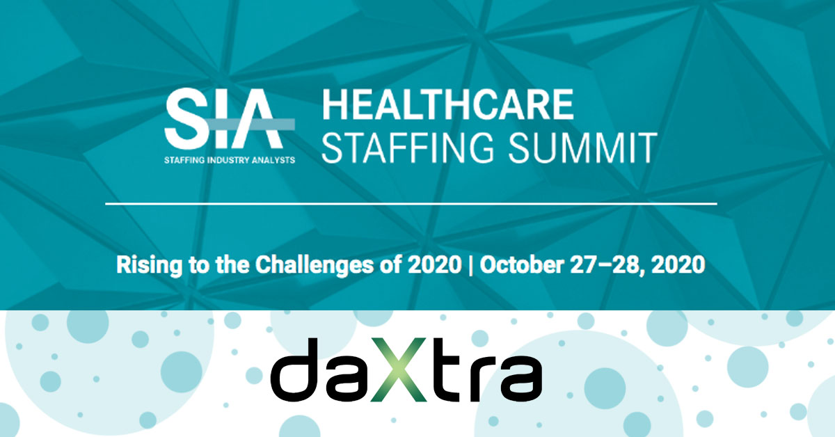 Look for DaXtra at this year's virtual SIA Healthcare Staffing Summit
